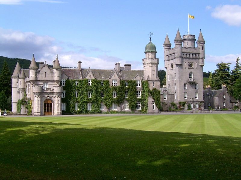 Balmoral Castle on Royal Deeside